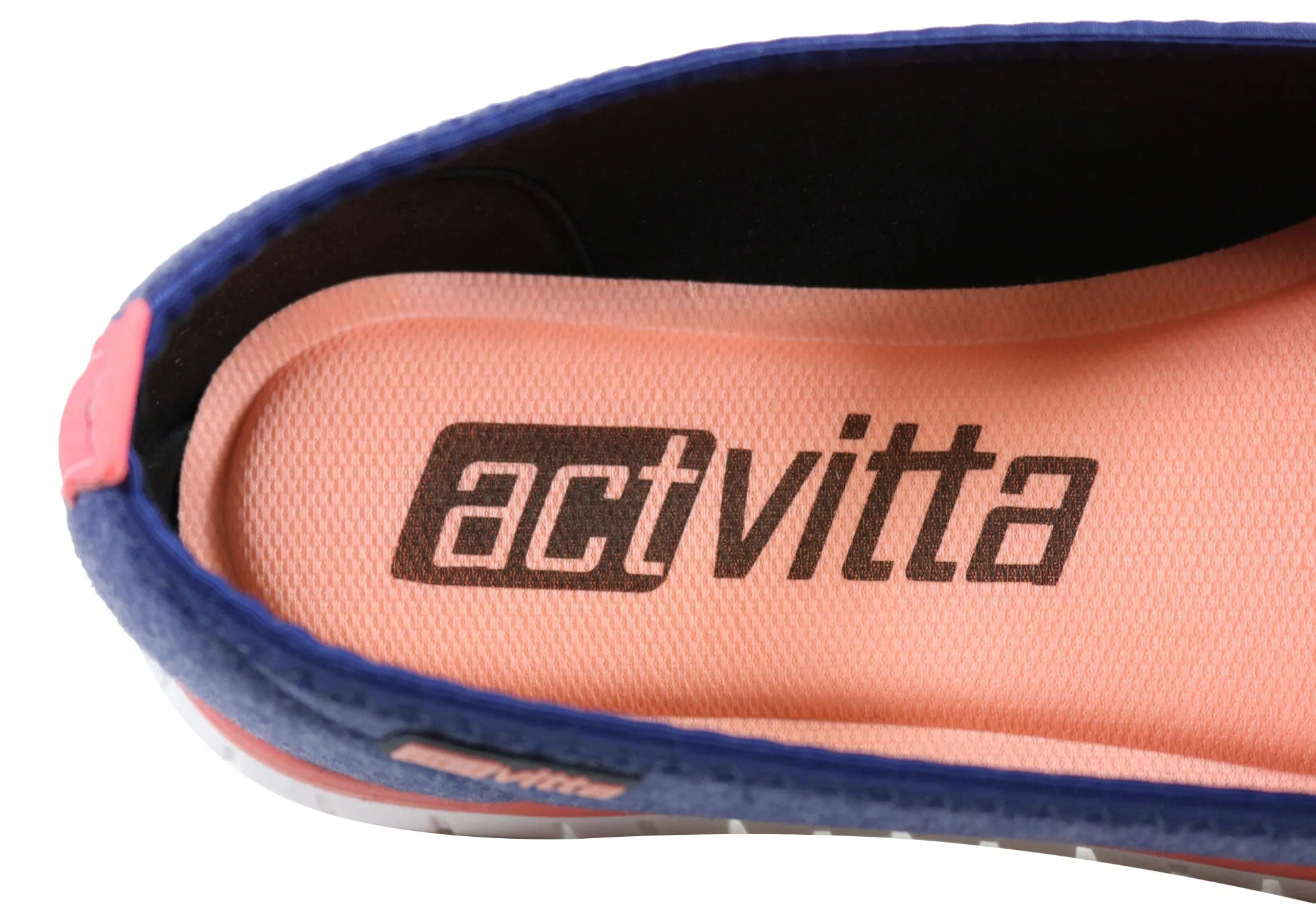 Actvitta Border Womens Comfort Cushioned Casual Shoes Made In Brazil