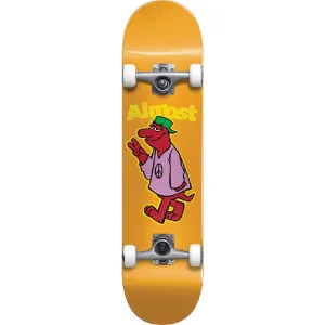 Almost Peace Out Orange First Push 7.875" Skateboard