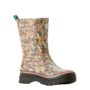 Ariat Ladies Kelmarsh Butterfly Colorful Rubber Boot 10053690