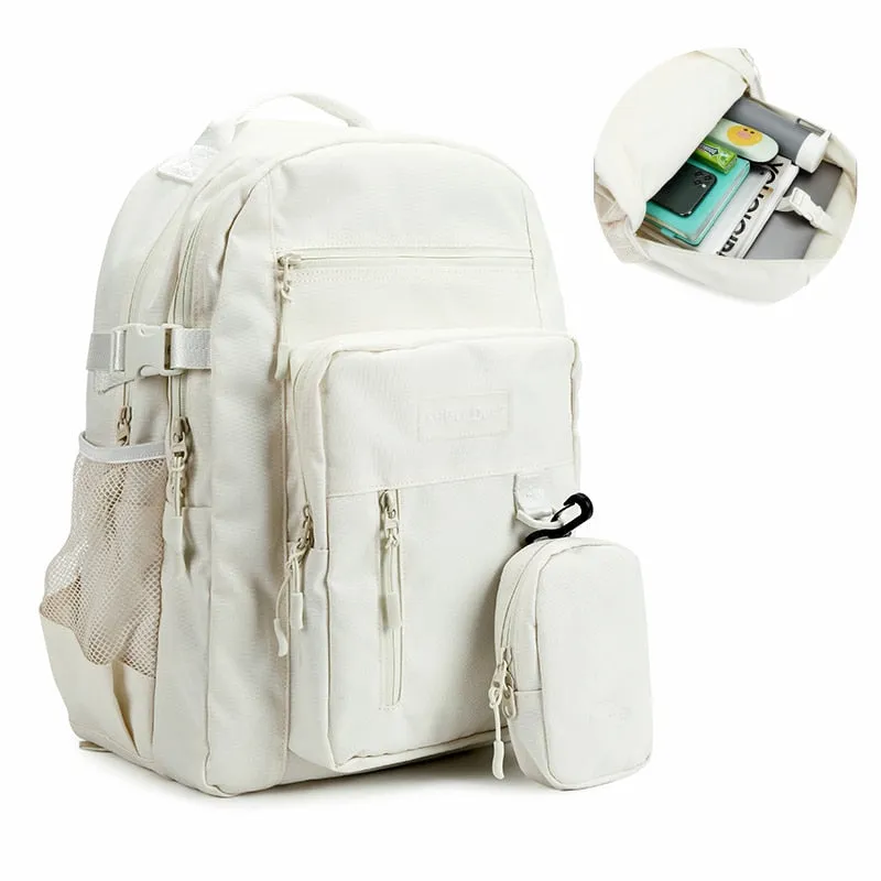 Backpack Middle School Students High Capacity Backpack College Students Schoolbag Laptop Bags