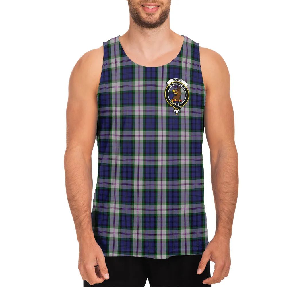 Baird Dress Tartan Mens Tank Top with Family Crest