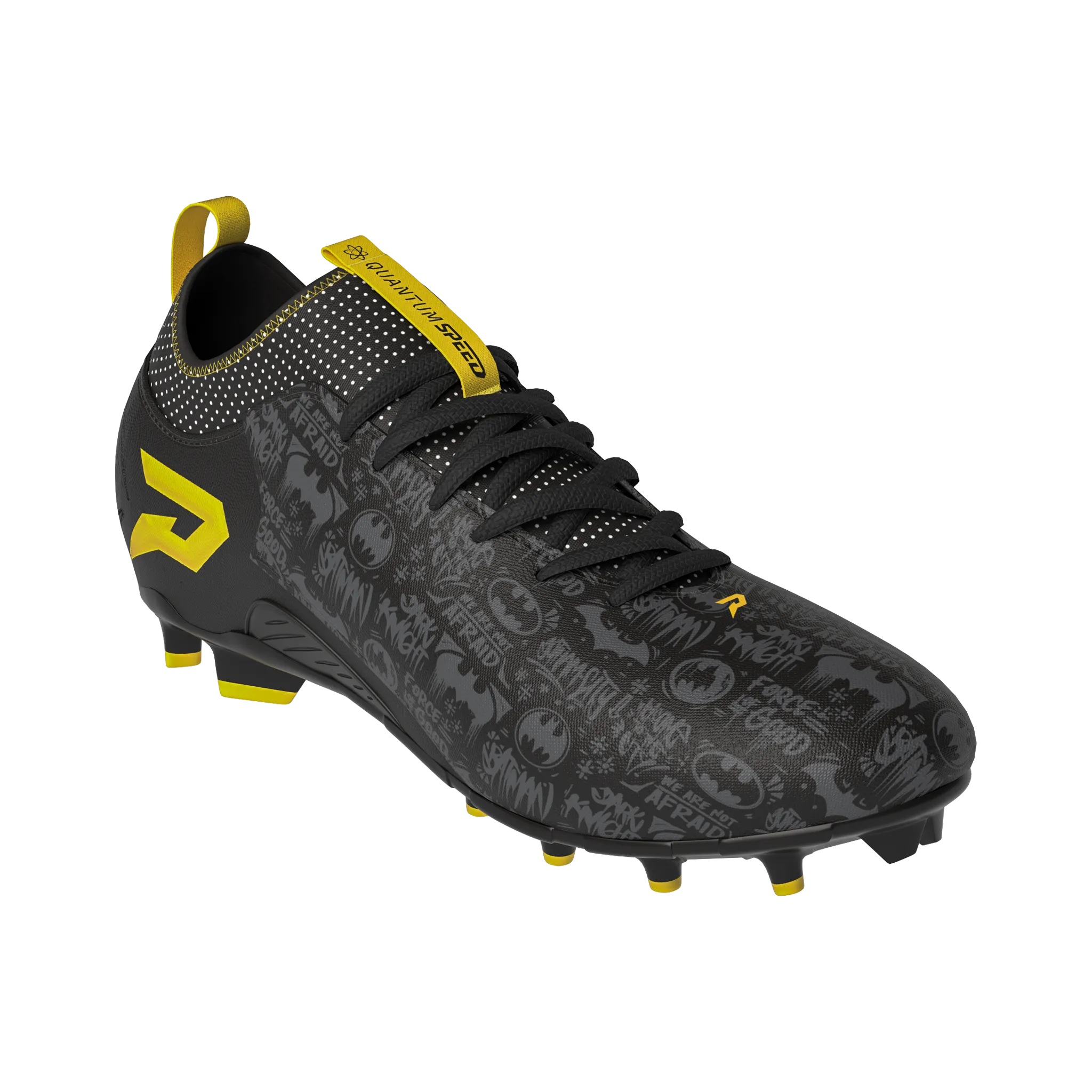 Batman Football Cleats - Quantum Speed by Phenom Elite