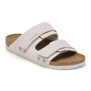 Birkenstock Uji Antique White Suede Leather (Regular)