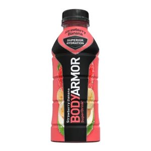 BODYARMOR Sports Drink, Strawberry Banana, 16 Fl. Oz., 1 count