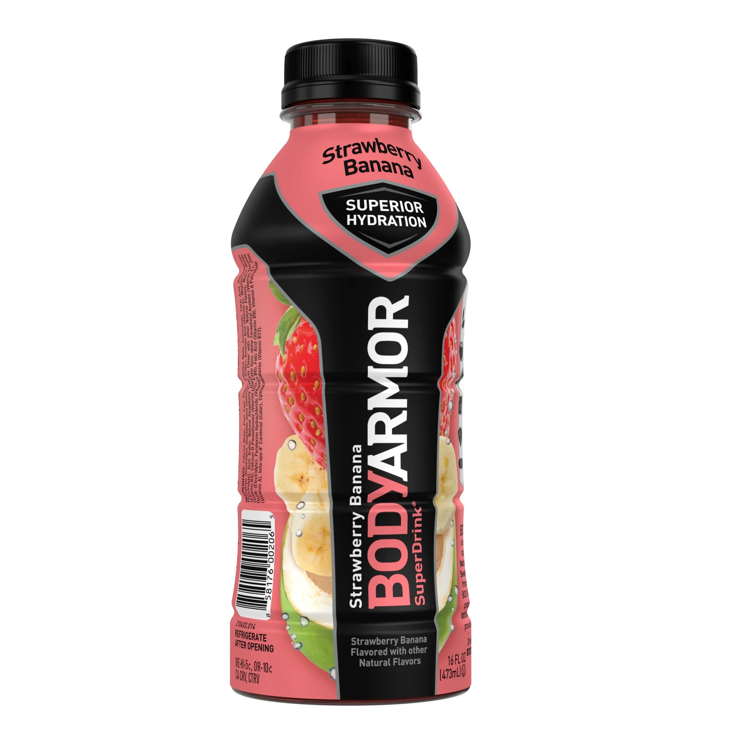 BODYARMOR Sports Drink, Strawberry Banana, 16 Fl. Oz., 1 count