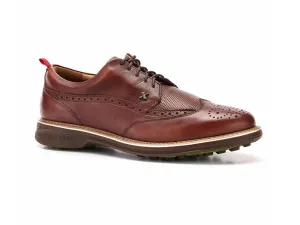 Boxto Golf Men's Legacy Love Spikeless Golf Shoes - Brown