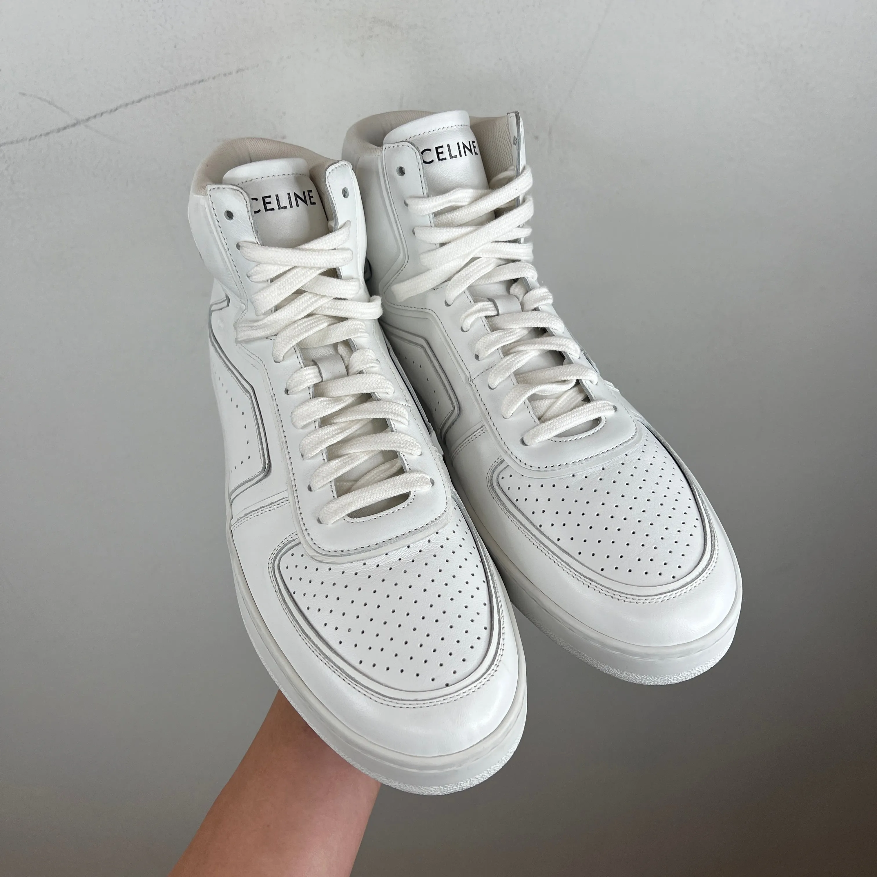 Celine CT-01 High Top Sneakers