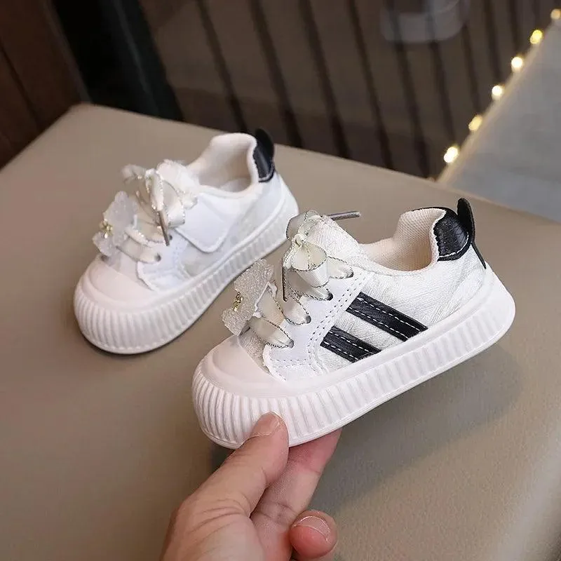 Children's Casual Shoes for Girls with Cute Bear Sneakers - TSS284