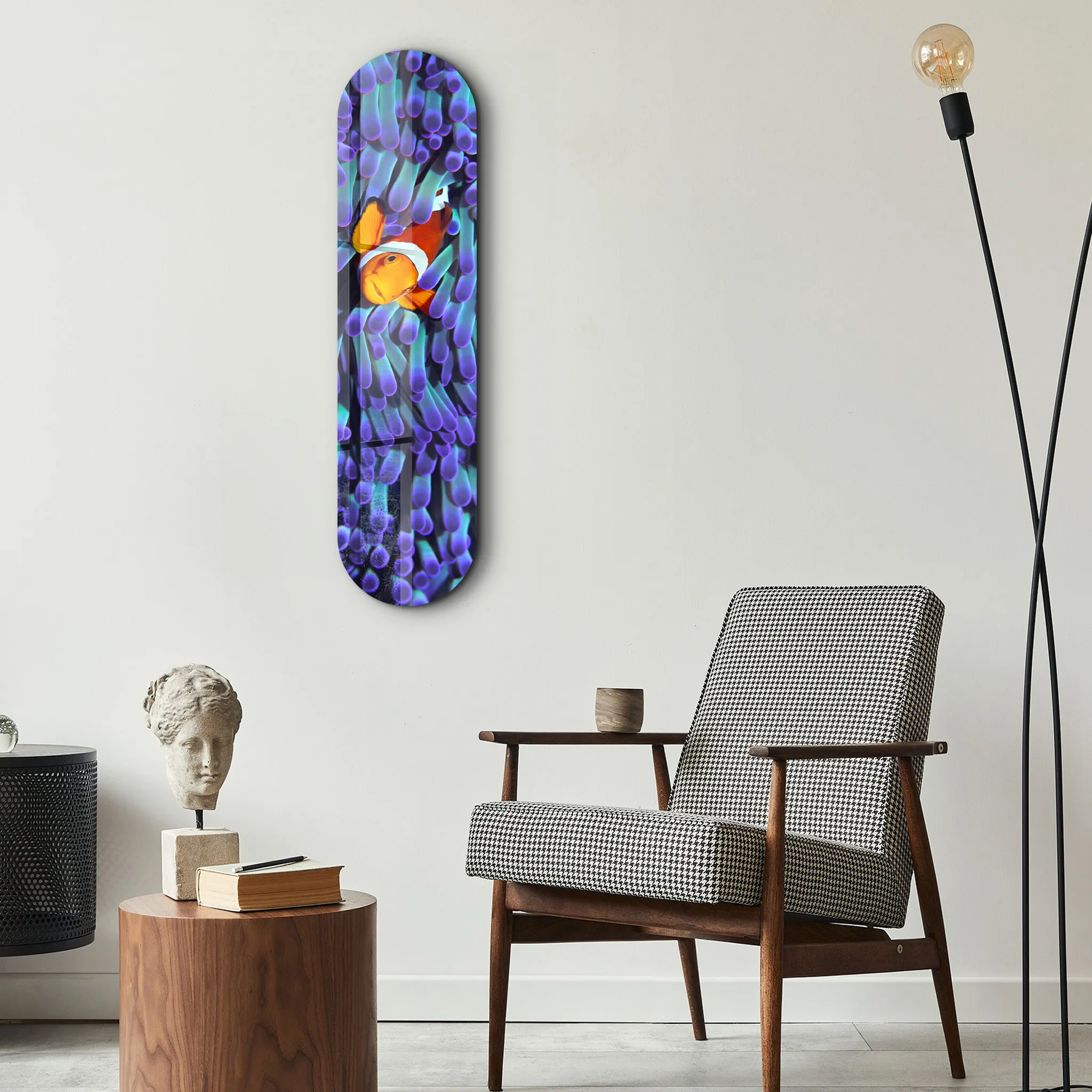 Clown Fish | Glass Wall Art