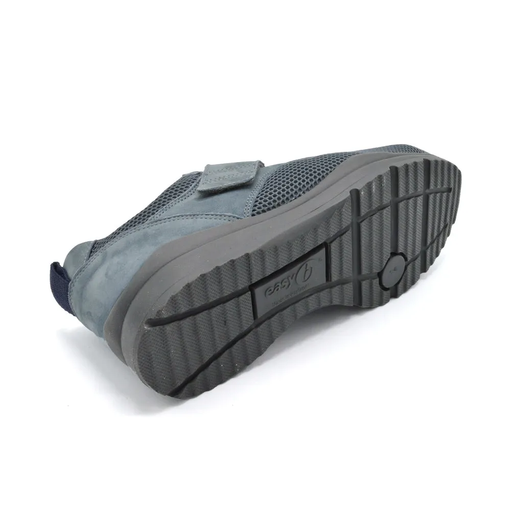 DB Andy - Extra Wide Fitting Velcro Close Shoe- 6V (6E-8E) - Grey