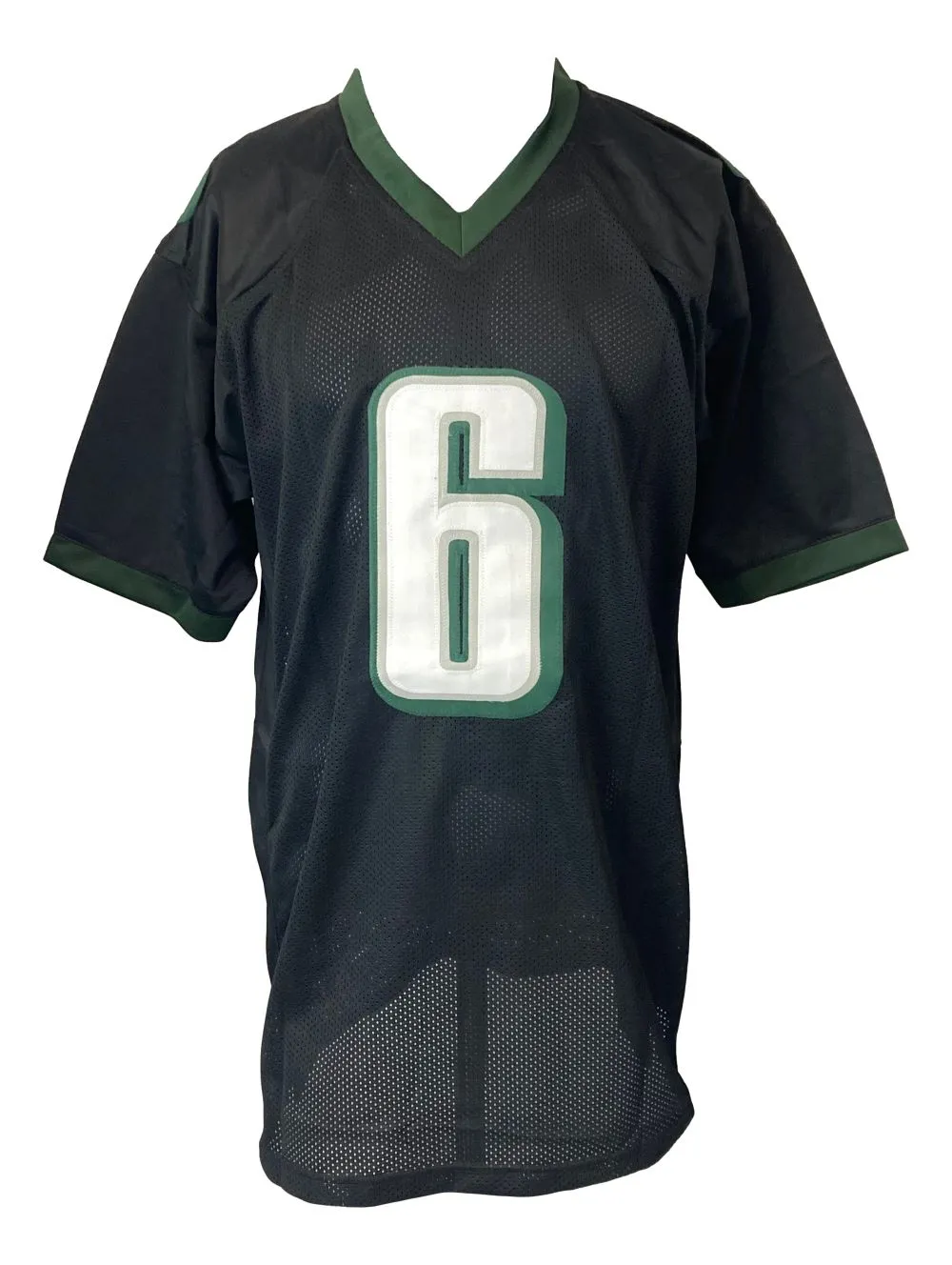 Devonta Smith Philadelphia Signed Black Football Jersey BAS