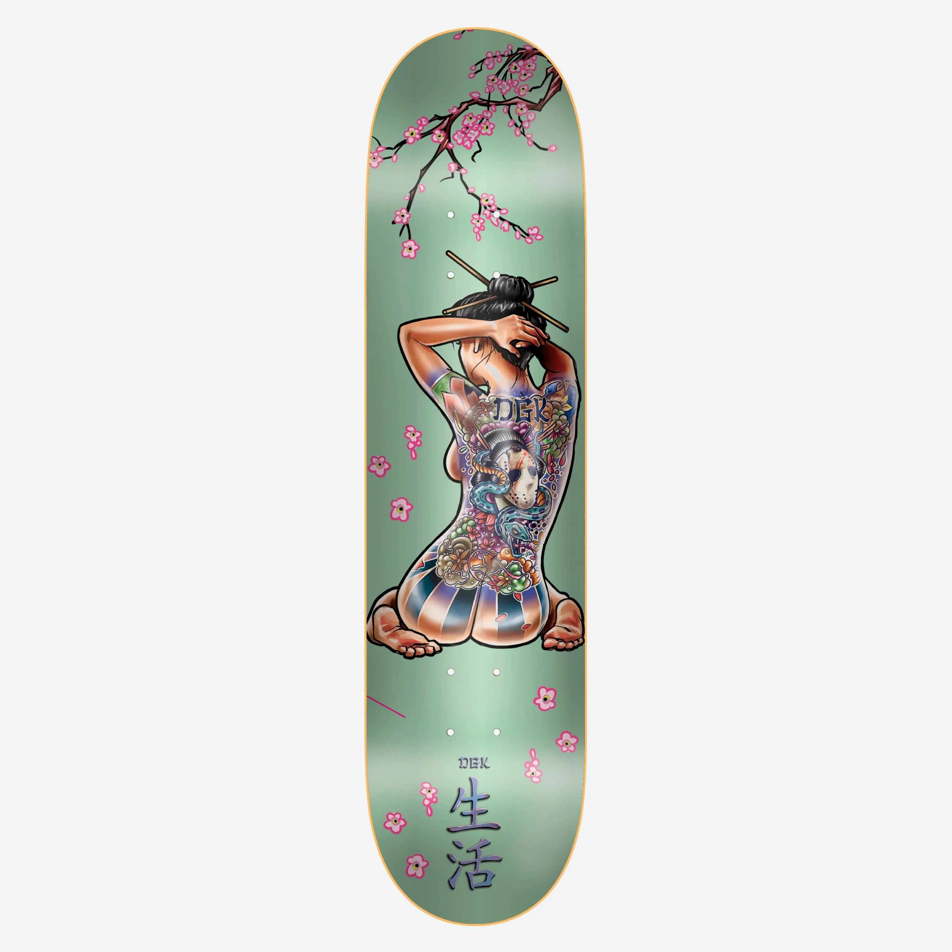 DGK Serenity Foil Skateboard Deck - 8.25" Multi