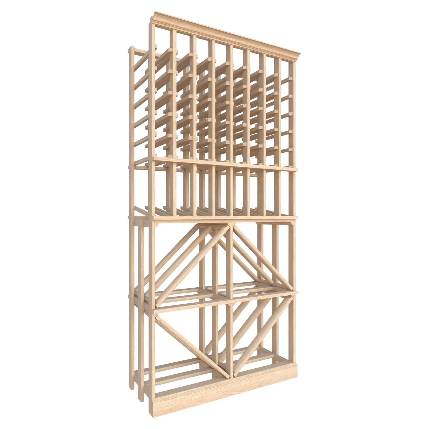 Diamond with Standard (750ml) plus Combo - Premier Cru Premium Wooden Racking