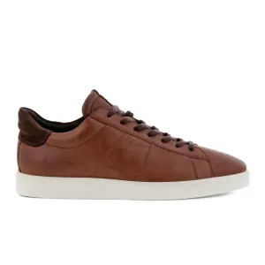 ECCO Street Lite Retro Sneaker (Men) - Whiskey/Coffee