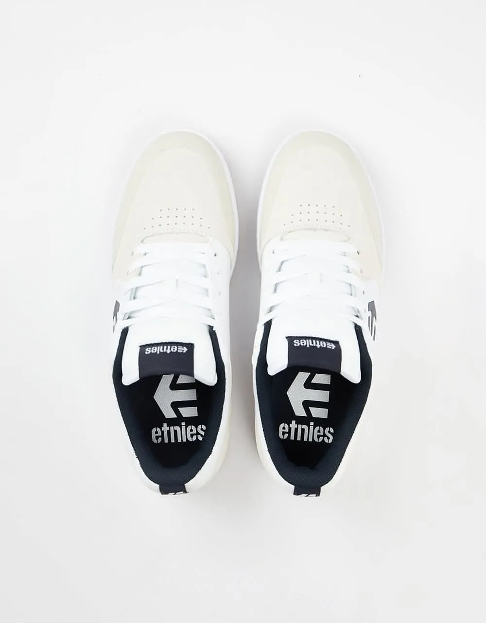 Etnies x Michelin Marana Skate Shoes - White/Navy