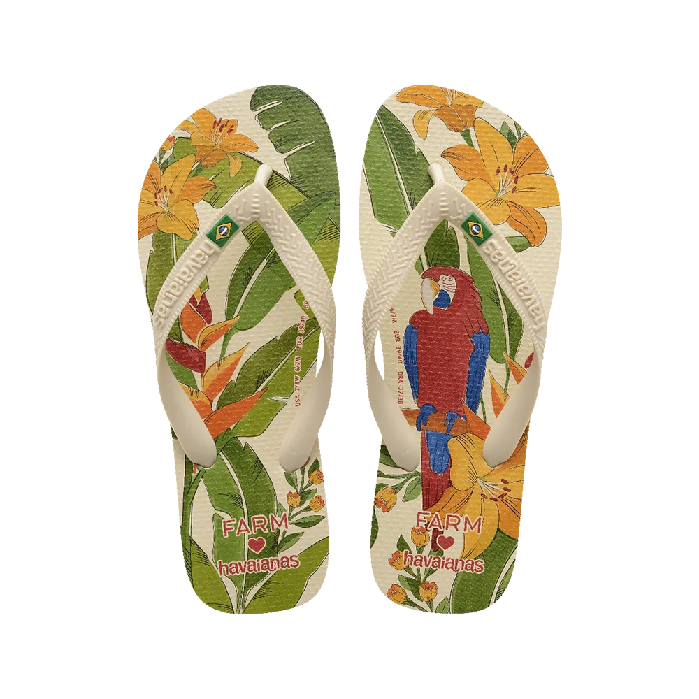 Farm Ararinhas Flip Flops