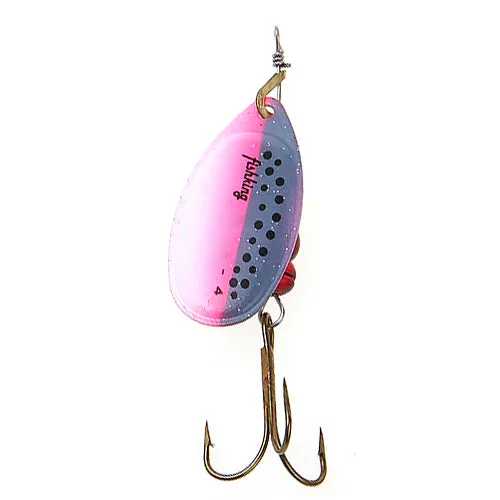 FISH KING 1PC Size0-Size5 Fishing Lure pesca Mepps Spinner bait Spoon Lures With Mustad Treble Hooks Peche Jig Anzuelos