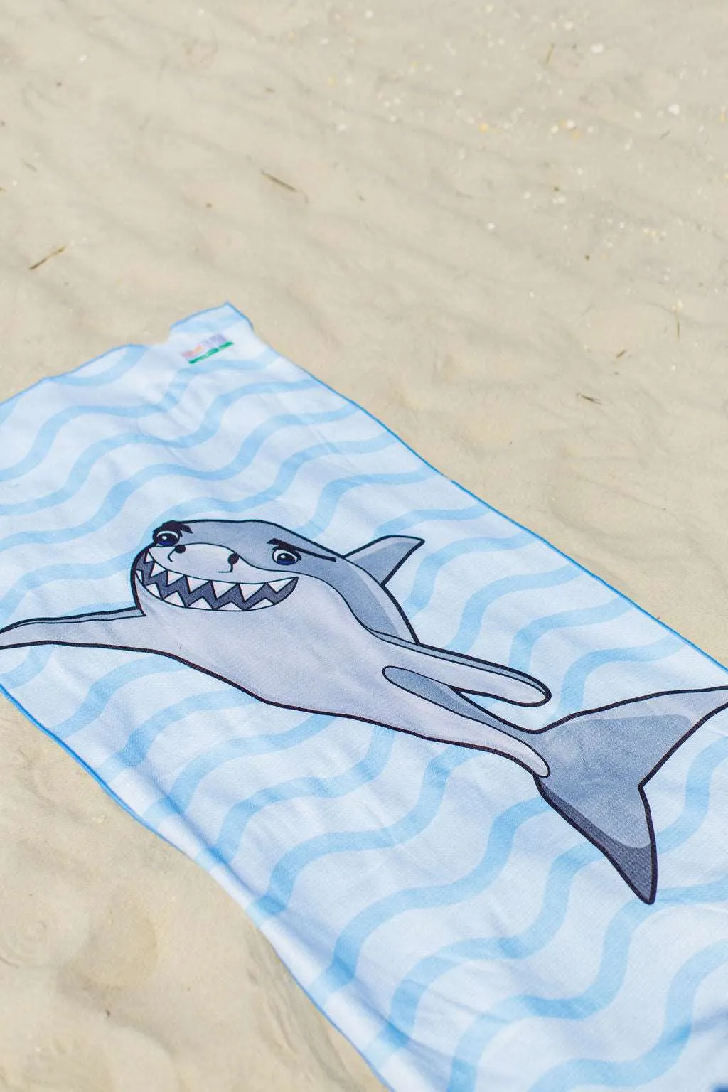 FishFlops® Chomper The Shark Beach Chair And Towel Set