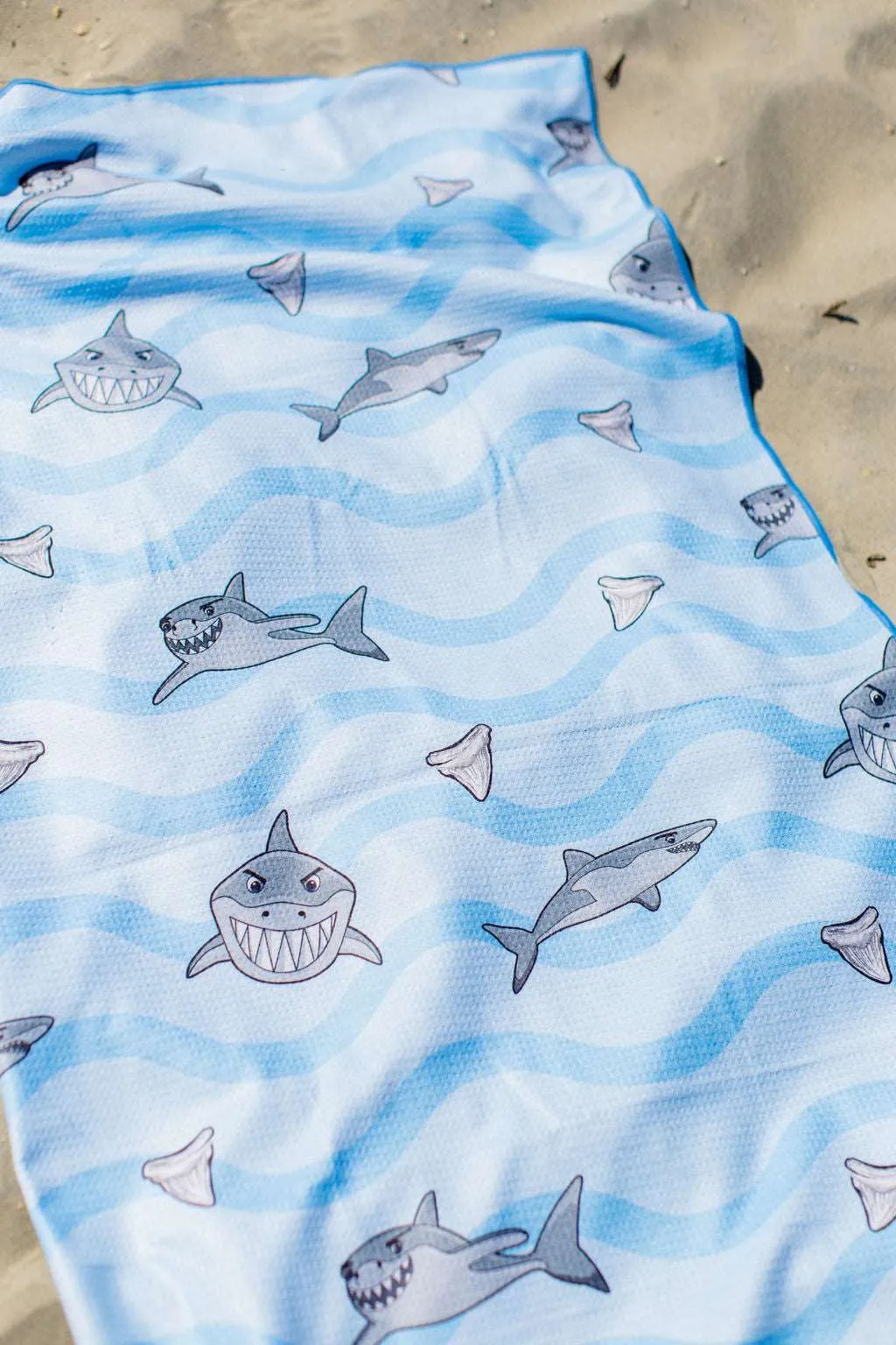 FishFlops® Chomper The Shark Beach Chair And Towel Set