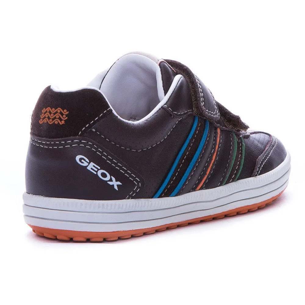 Geox J Vita J52A4A Brown Trainer Style Shoes