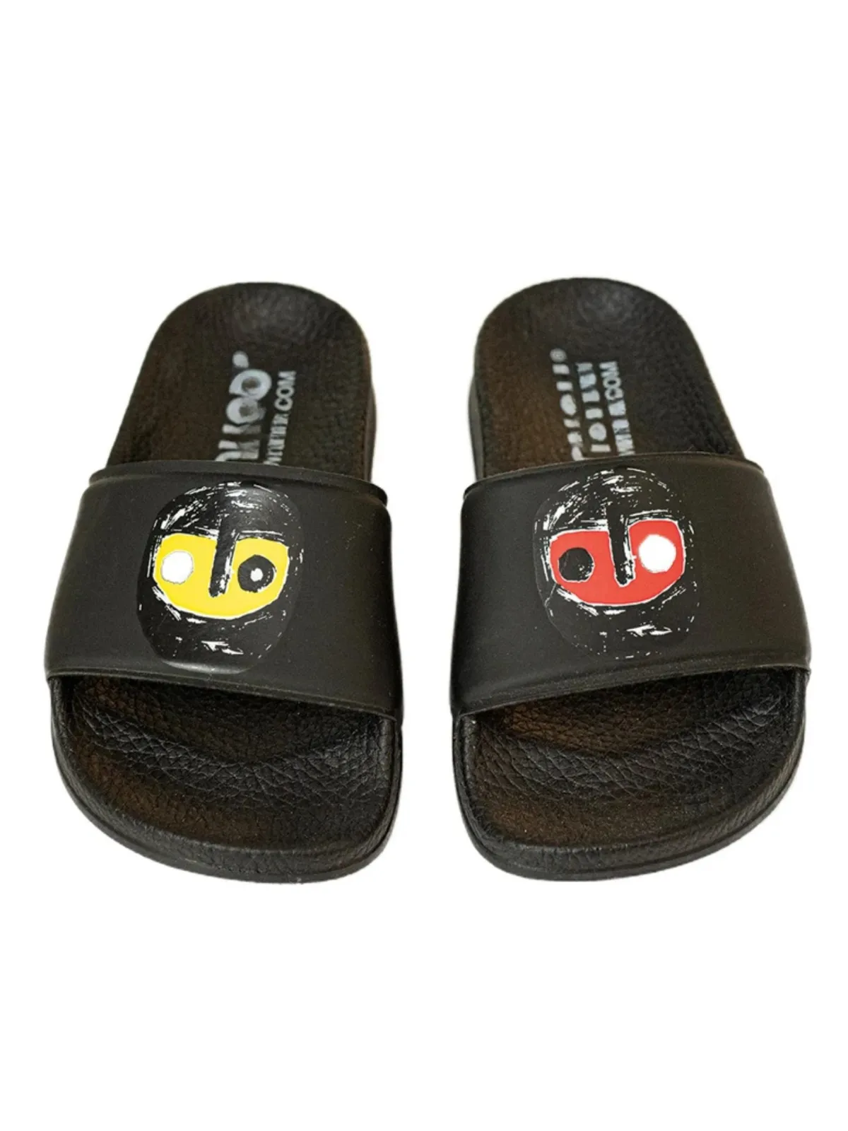 Girls Fun and Quirky Slide Sandals By Liv and Mia