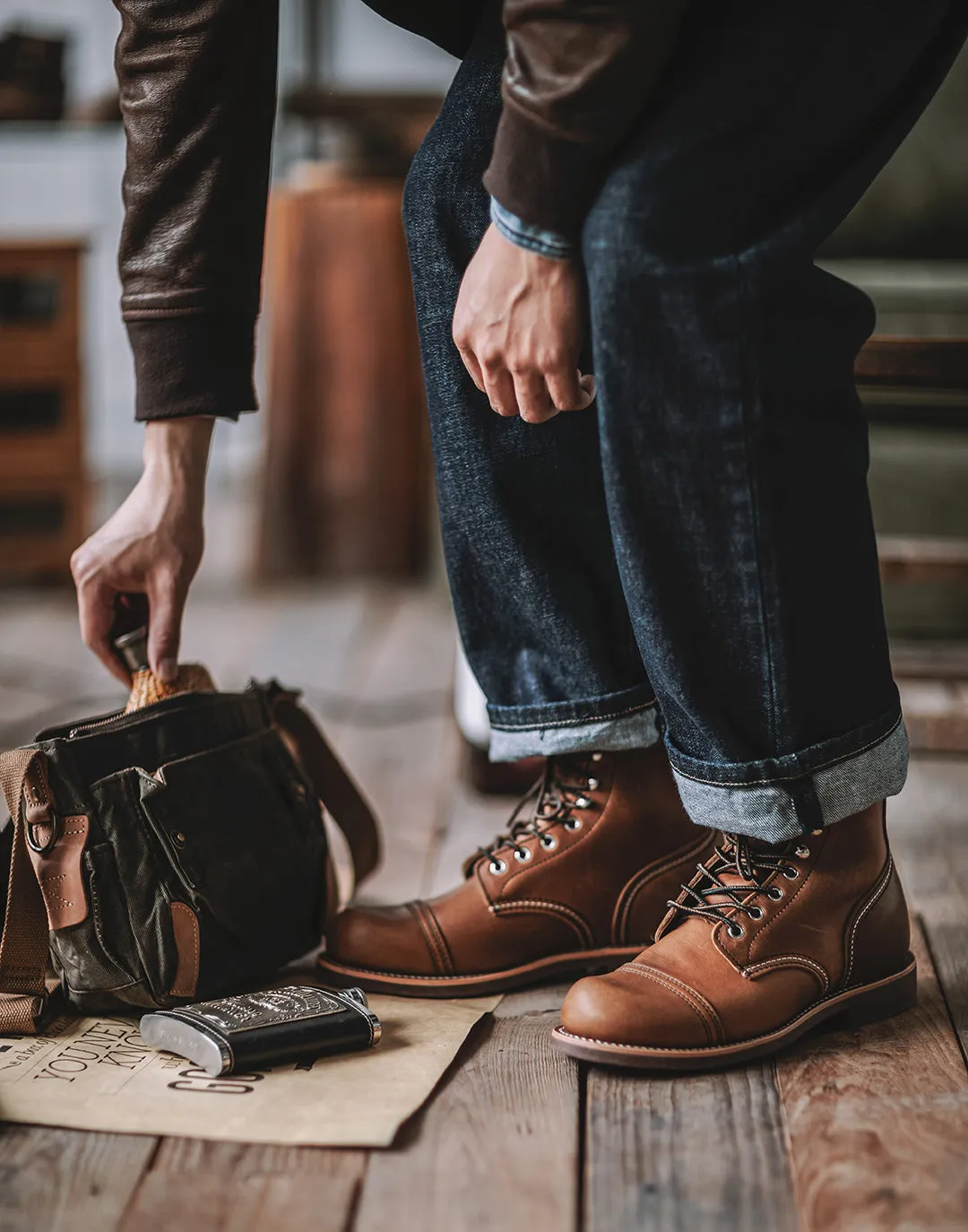 GOOD YEAR MOTORCYCLE BOOTS