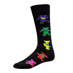 Grateful Dead Dancing Bear Men's Socks