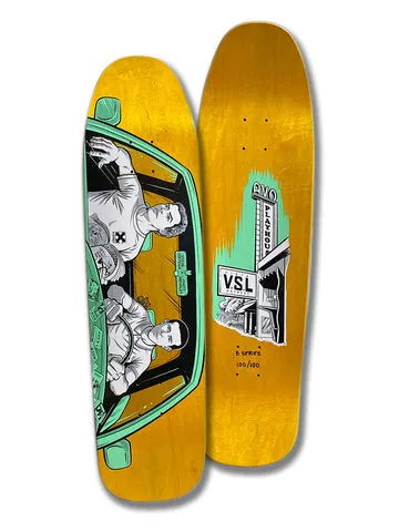 H-Street Hensley x Ortega Vista B Series 9" Skateboard Deck