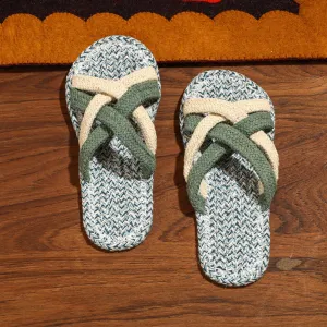 Hand Braided Cotton Stitched Home Slipper 35