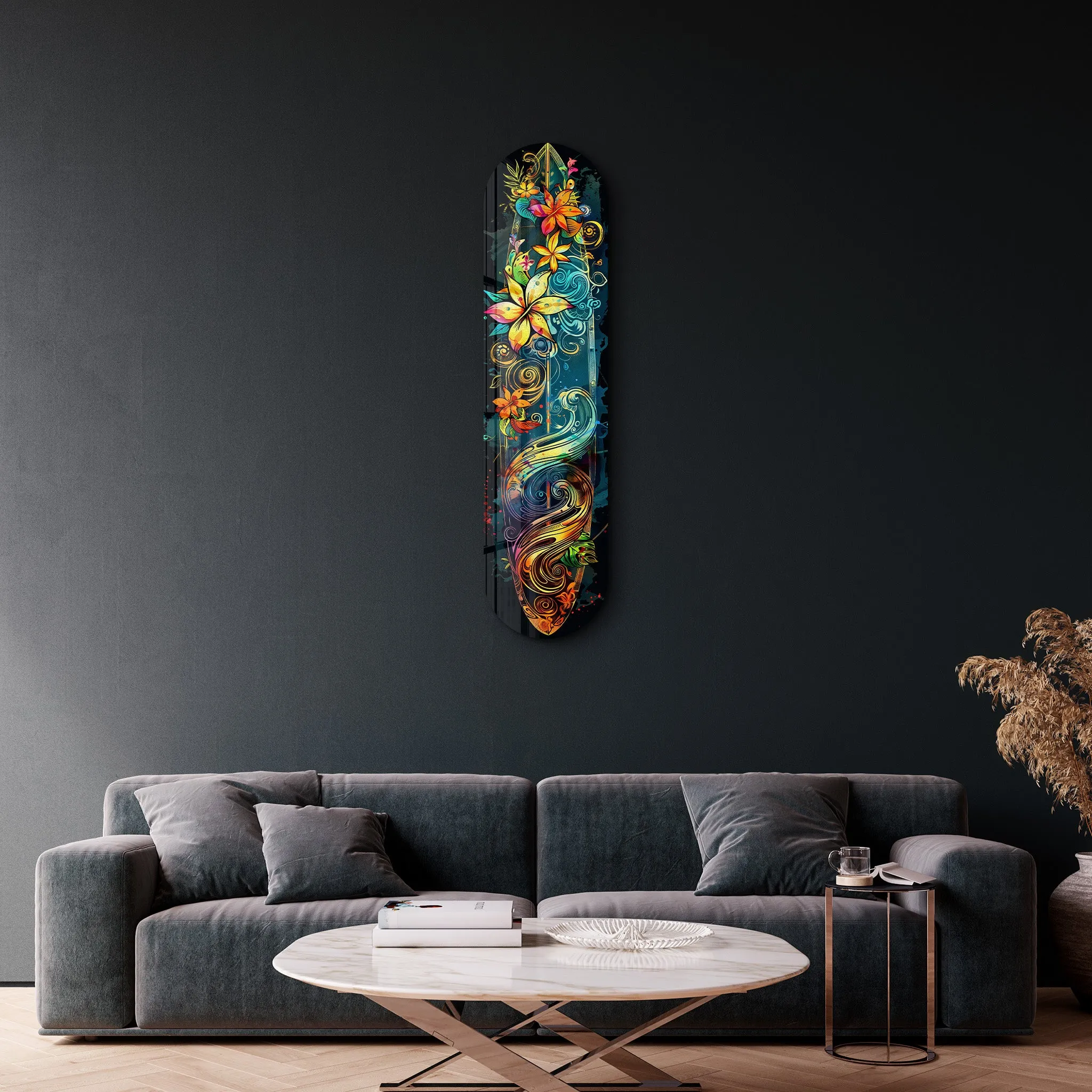 Hawaiian  | Glass Wall Art