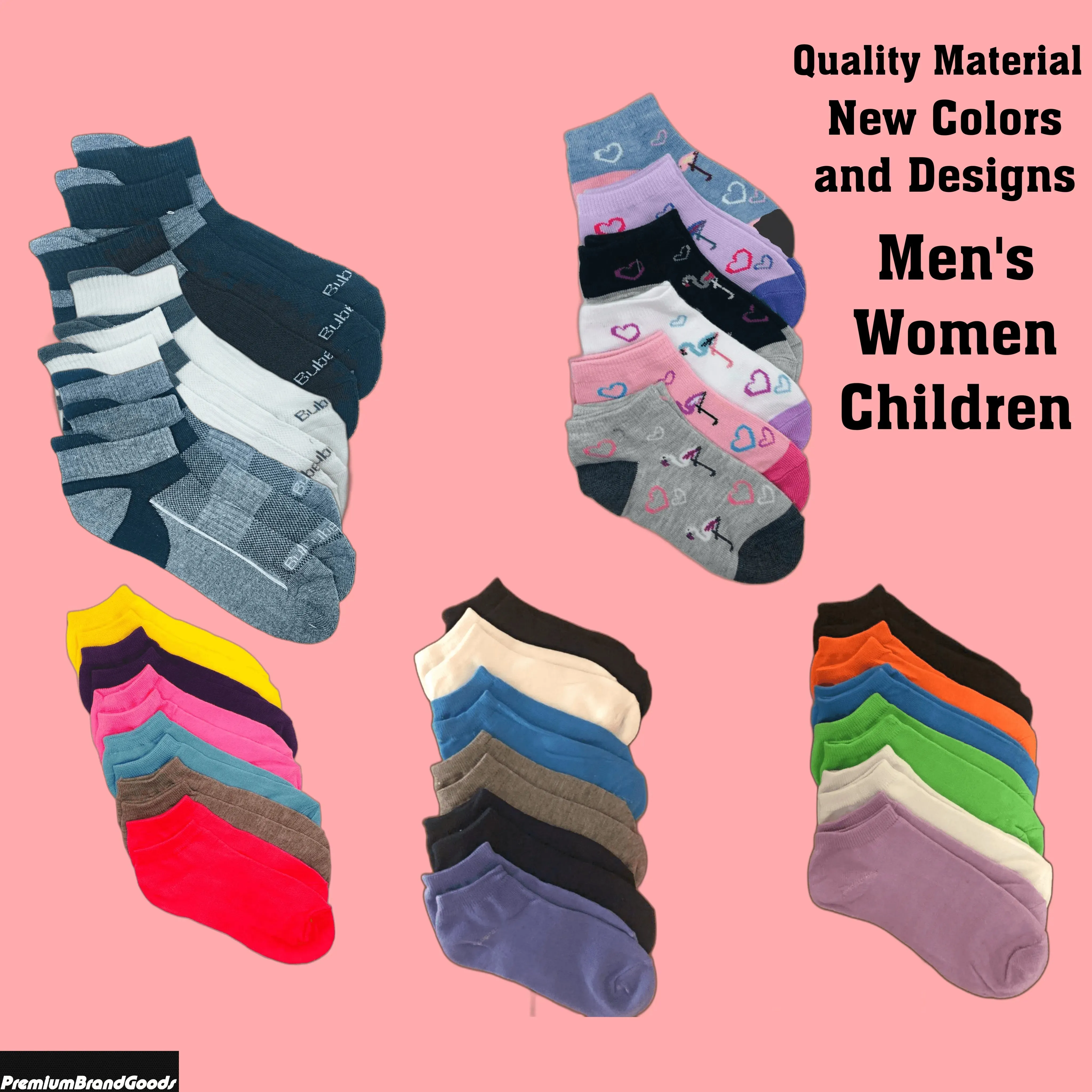 High-Quality Unisex Stylish Socks - Comfortable, Durable, in Varied Colors and Sizes