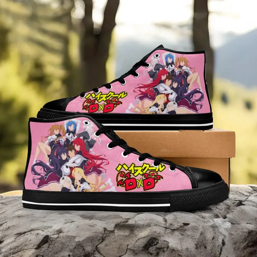 Issei Hyoudou High School DxD Shoes High Top Sneakers for Kids and Adults