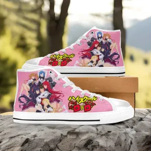 Issei Hyoudou High School DxD Shoes High Top Sneakers for Kids and Adults