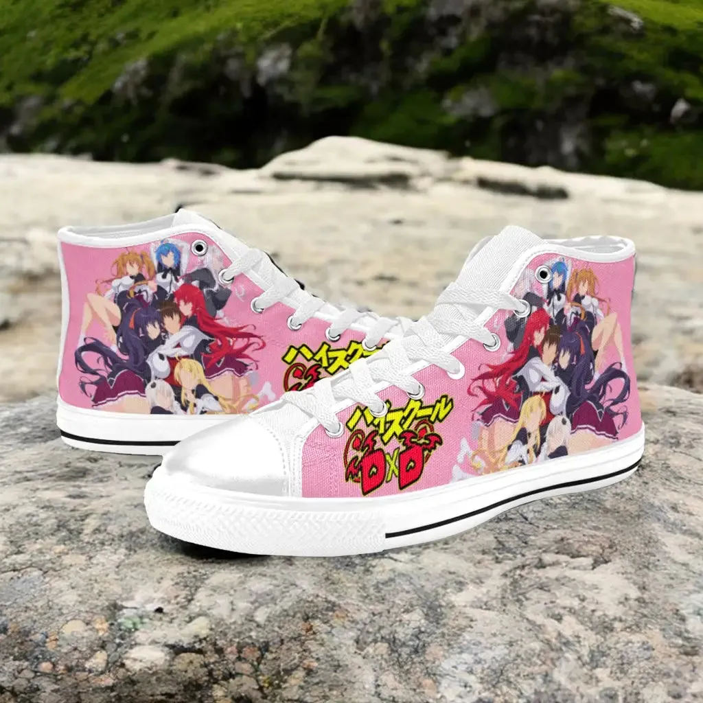 Issei Hyoudou High School DxD Shoes High Top Sneakers for Kids and Adults