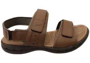 Itapua Jackson Mens Comfortable Adjustable Sandals Made In Brazil