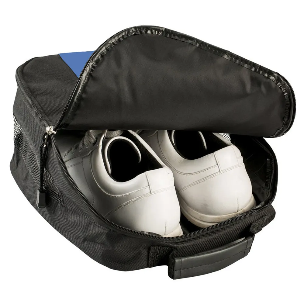 IZZO Golf Shoe and Accessories Storage Bag - Black/Blue