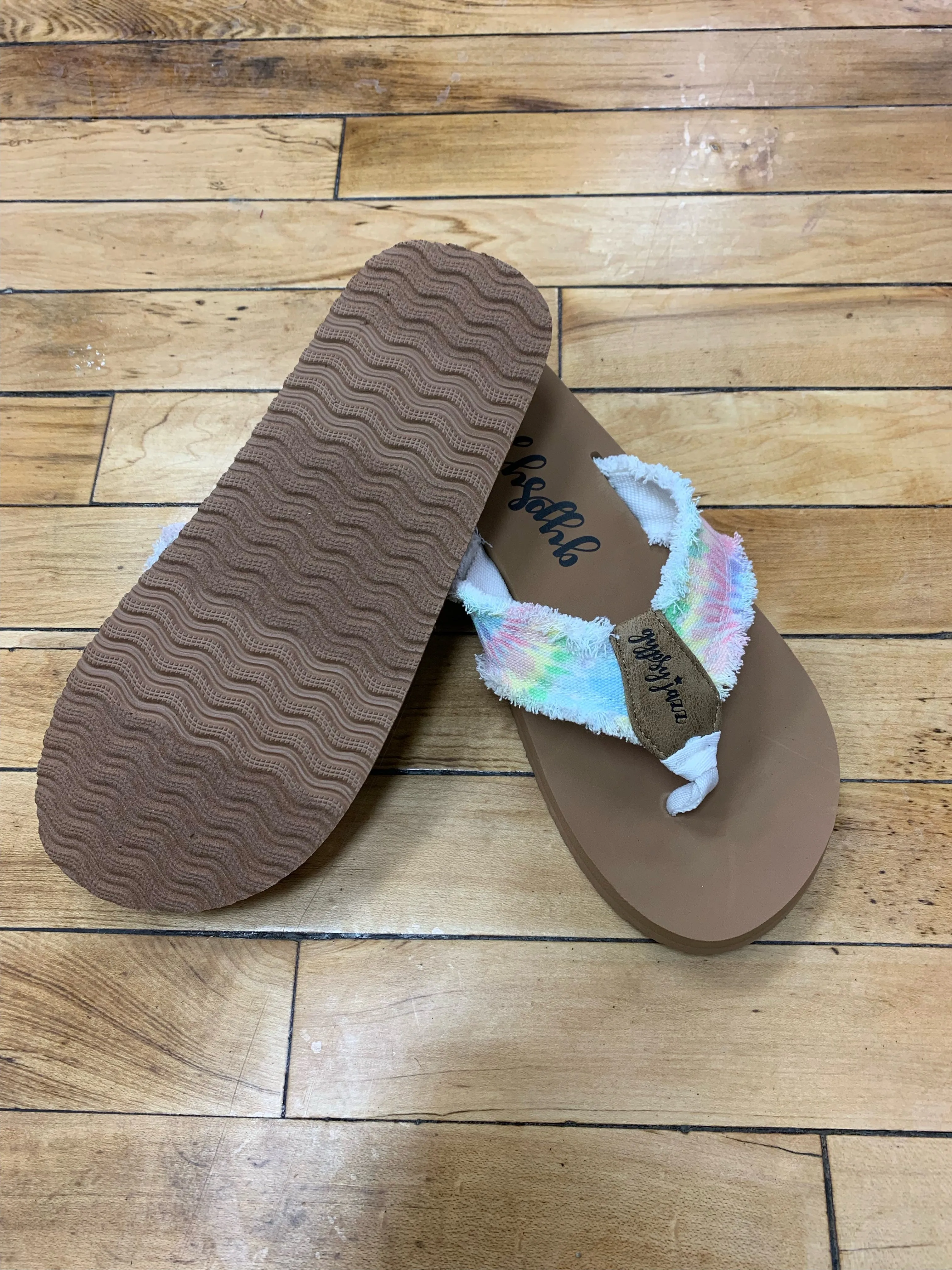 Jazzy Flip Flops - Tie Dye