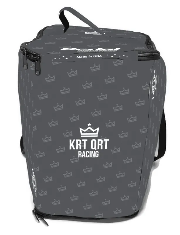 KRT QRT Racing 2024 CYCLING RACEDAY BAG™ GRAY