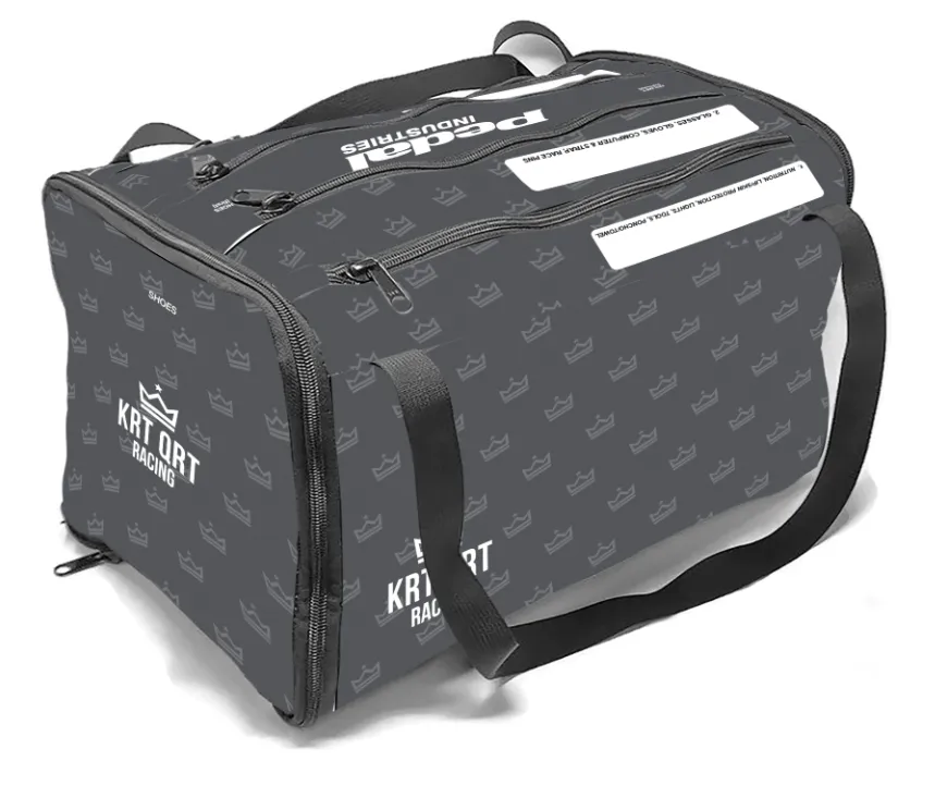 KRT QRT Racing 2024 CYCLING RACEDAY BAG™ GRAY