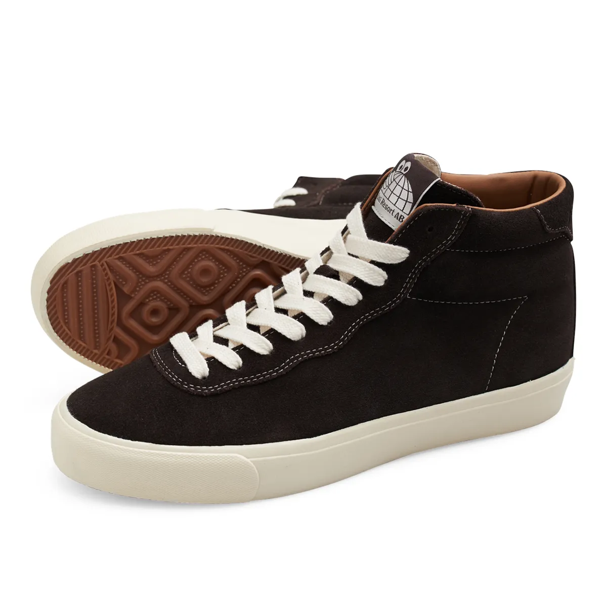 Last Resort AB VM001 Suede Hi Shoes - Coffee Bean / White