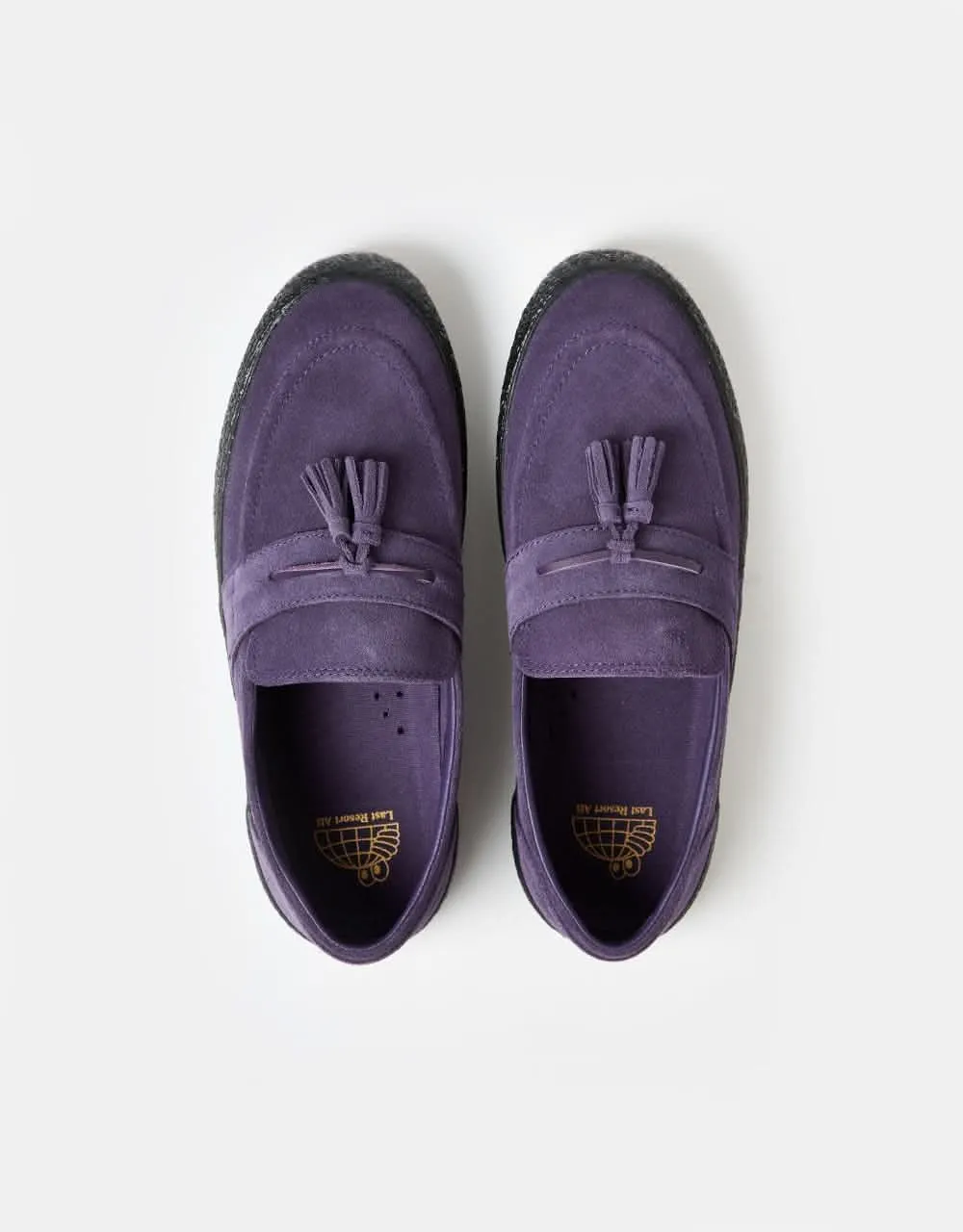 Last Resort AB VM005 Loafer Skate Shoes - Loganberry/Black