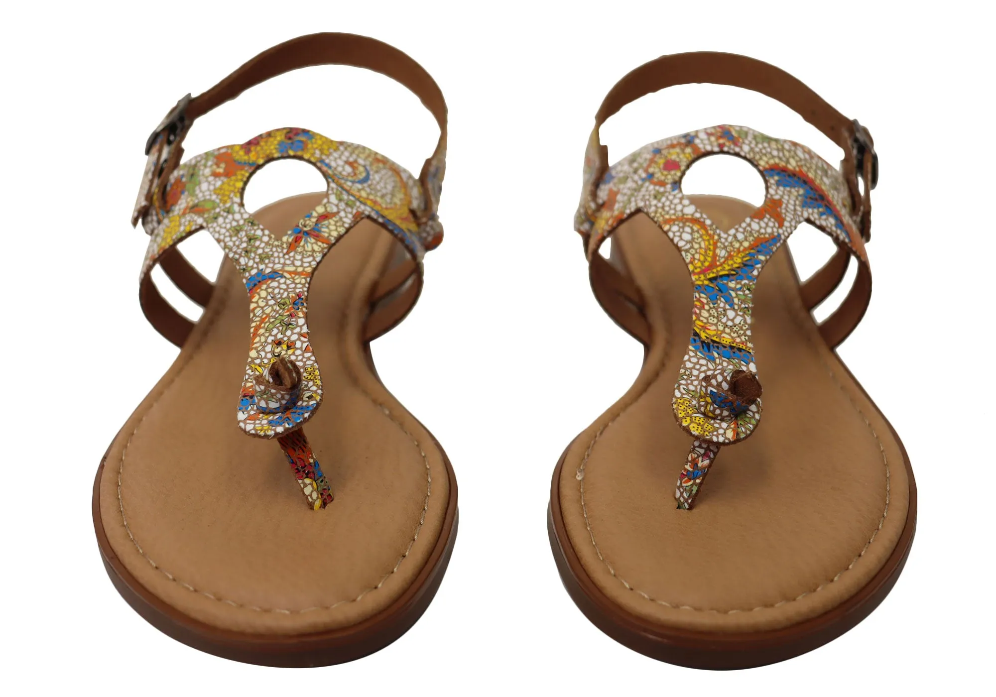 Lola Canales Cidney Womens Comfortable Leather Sandals Made In Spain