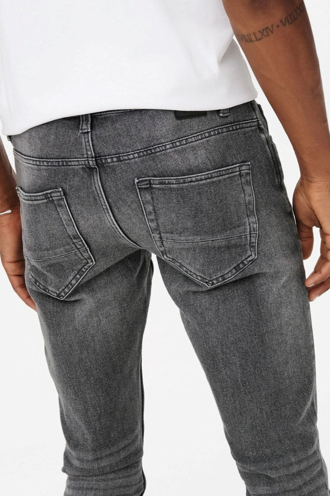 Loom Life Slim Jeans - Grey Denim