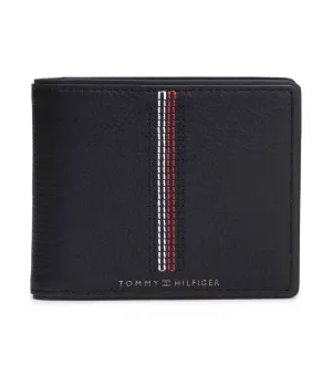 Men's Casual Card and Coin Wallet Black