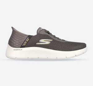 Men's Wide Fit Skechers 216324 Slip-ins Go Walk Flex Trainers