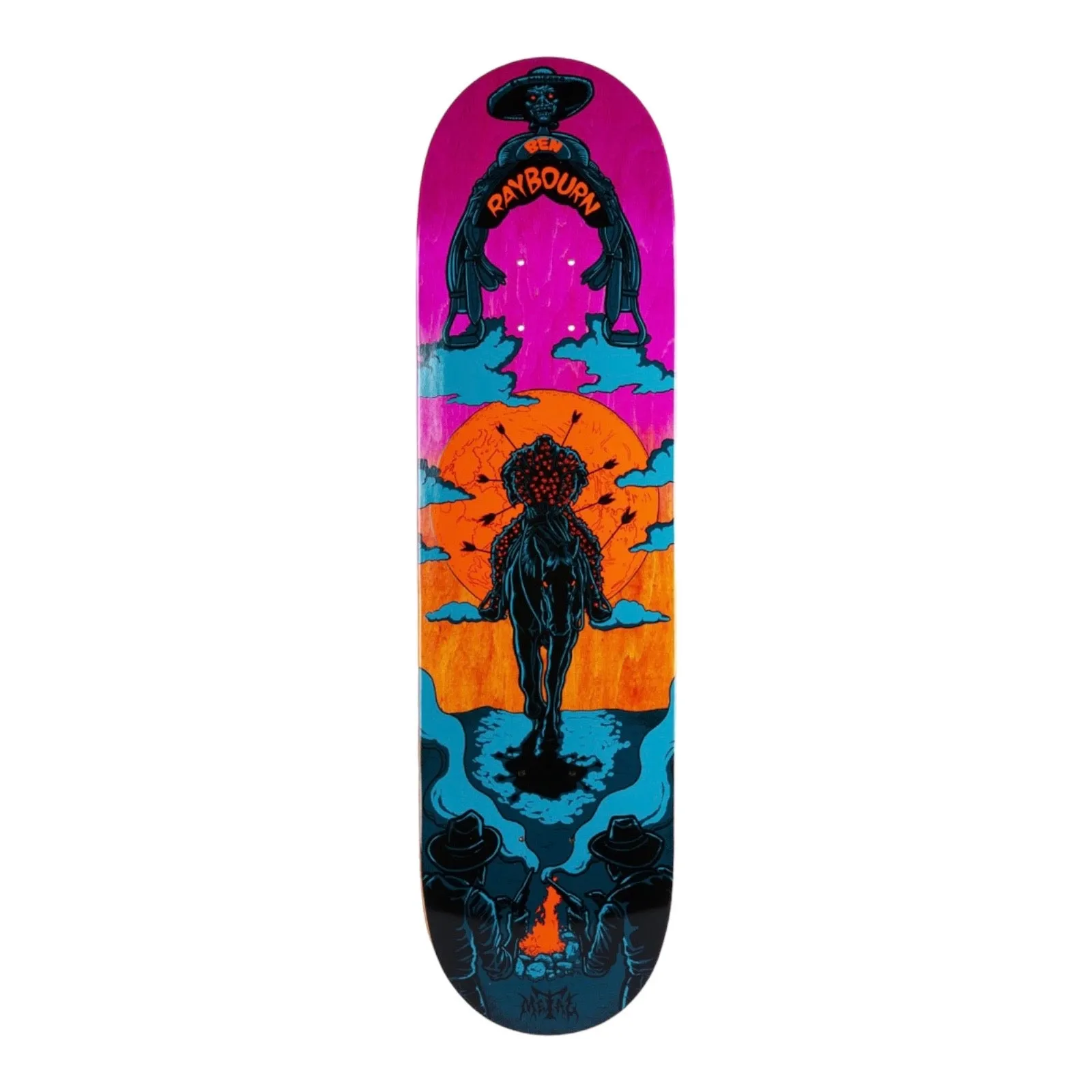 METAL RAYBOURN EL MUERTO  DECK 8.5” ASSORTED STAINS