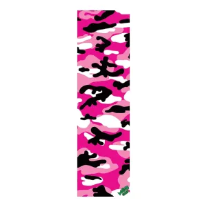 Mob Pink Camo Sheet Skateboard Grip Tape 9”x33”