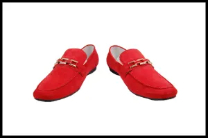 New Encore by Fiesso Suede Slip on Shoes FI 3083