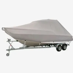 Ocean South Jumbo Boat Cover Fit for Cabin Boats with Canopies