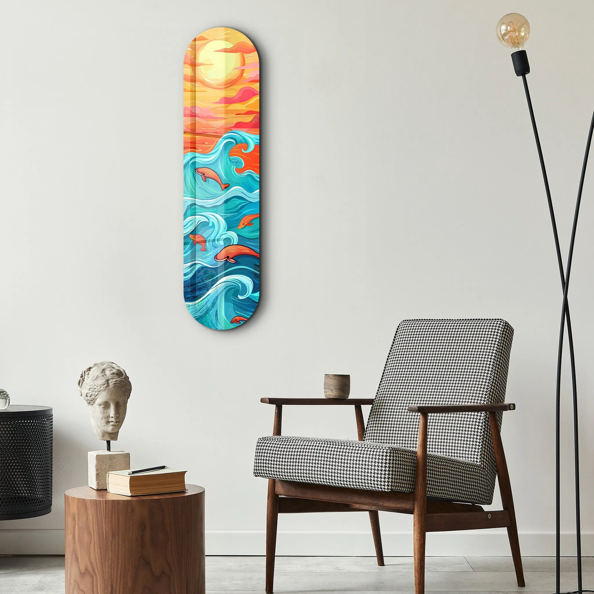 Ocean Waves V3 | Glass Wall Art